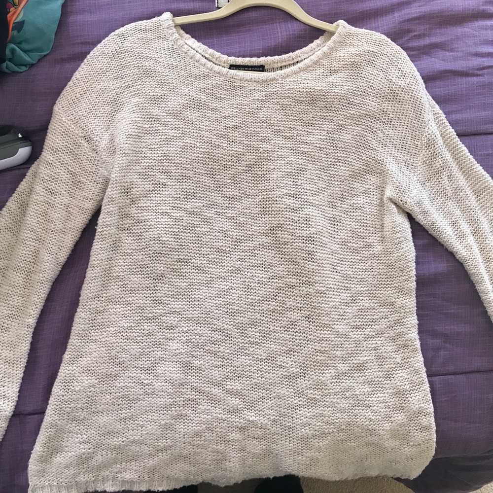 Brandy Melville cream sweater